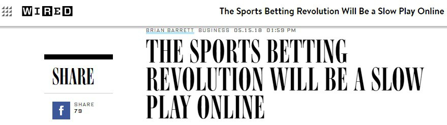 As apostas desportivas online nos EUA só daqui uns meses – The Wired