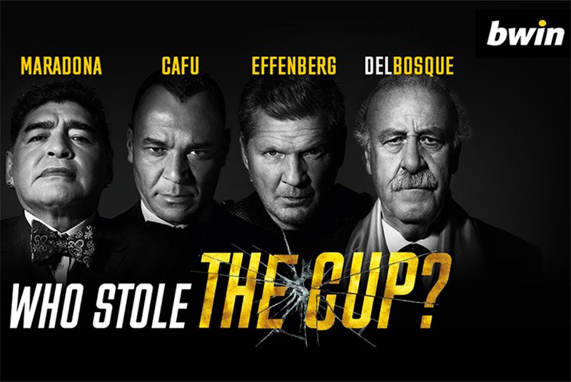 Who stole the cup? Bwin acertou para a Copa do Mundo