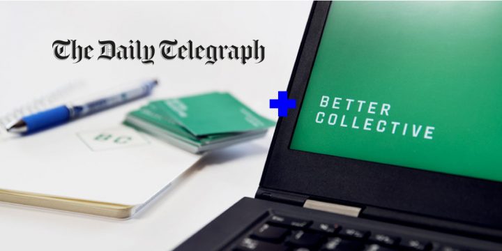 Better Collective e The Daily Telegraph na geração de conteúdos