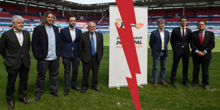 Sócios pedem a rescisão do patrocinador master no Osasuna