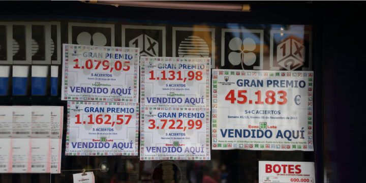 Espanha suspende a venda de bilhetes lotéricos