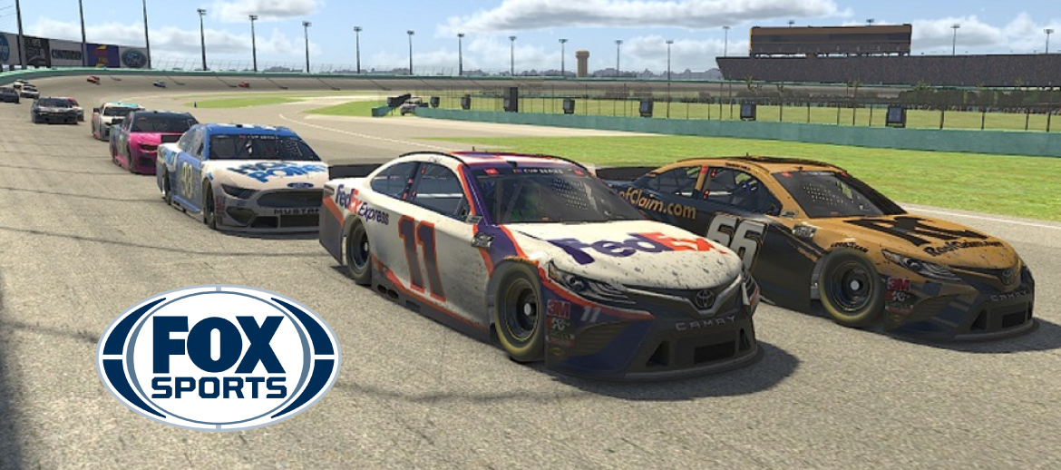 FOX Sports transmite o eNASCAR iRacing Pro Invitational Series completo!